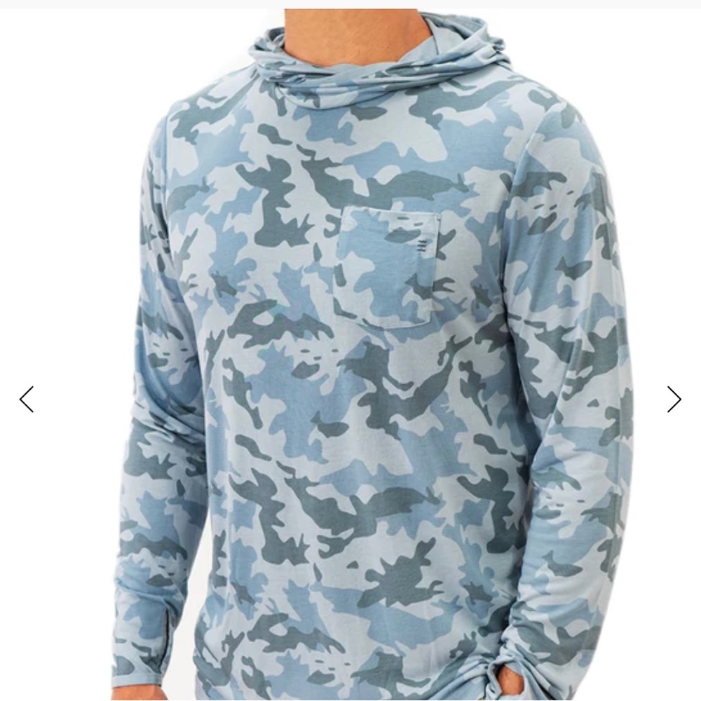 Free Fly Lightweight Hoody Shirt - size L